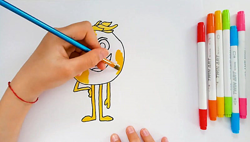 نقاشی های کودکانه - فصل 1 قسمت 194