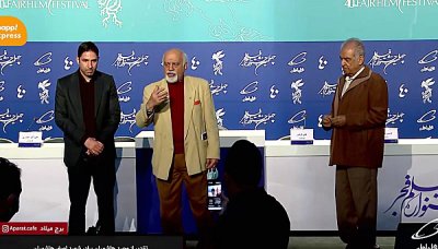 جشنواره فجر 1400: تقدیر از وحید هاشمیان برادر شهید اصغر هاشمیان در روز نهم چهلمین جشنواره فیلم فجر