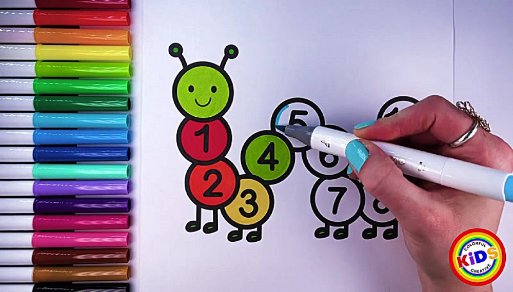 خلاقیت های رنگی کودکانه - فصل 1 قسمت 71