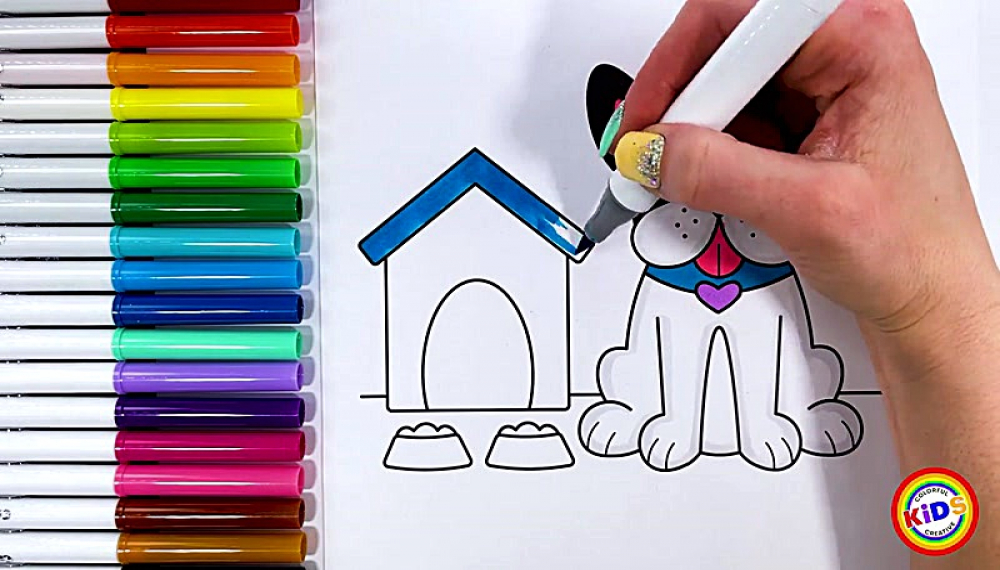 خلاقیت های رنگی کودکانه - فصل 1 قسمت 186