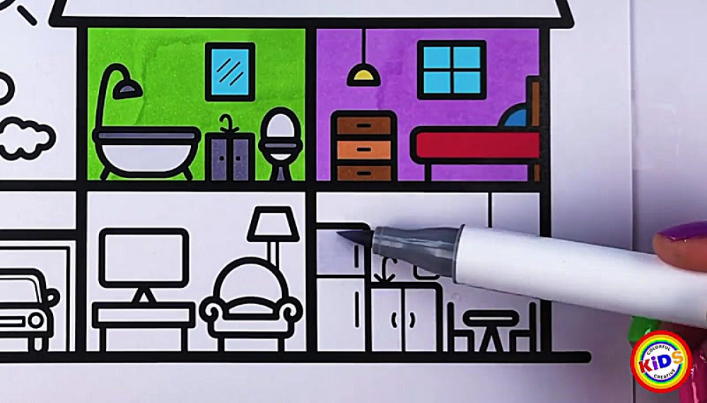 خلاقیت های رنگی کودکانه - فصل 1 قسمت 246