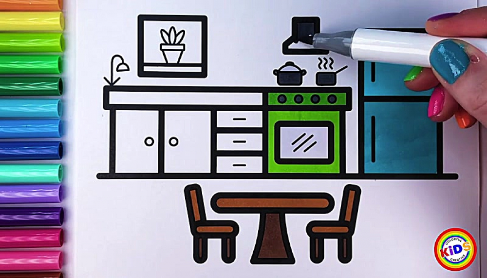 خلاقیت های رنگی کودکانه - فصل 1 قسمت 261