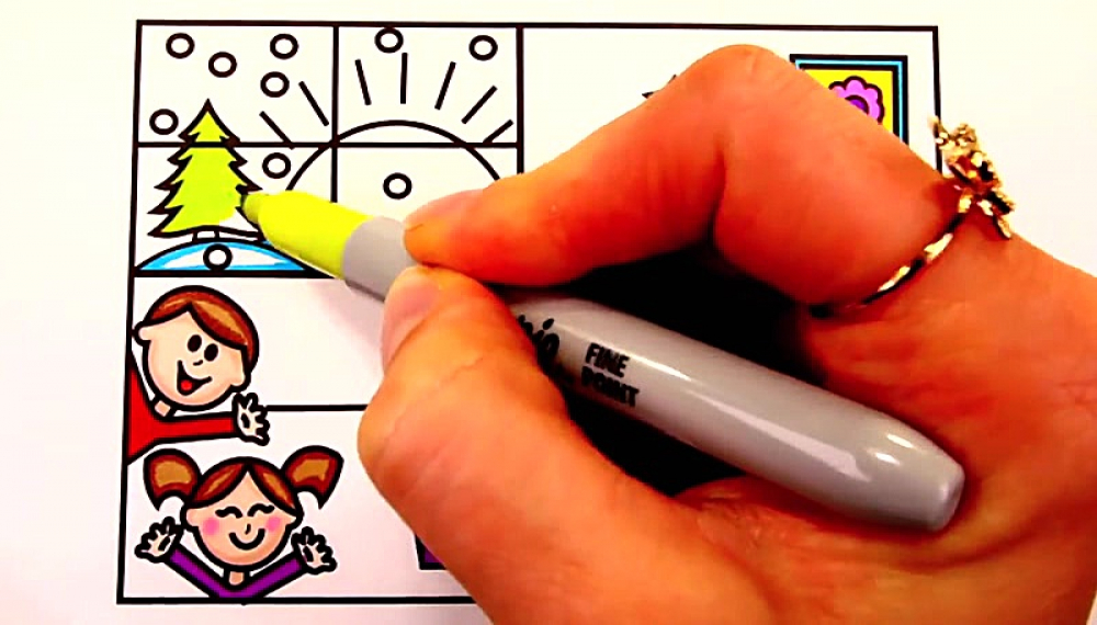 خلاقیت های رنگی کودکانه - فصل 1 قسمت 307