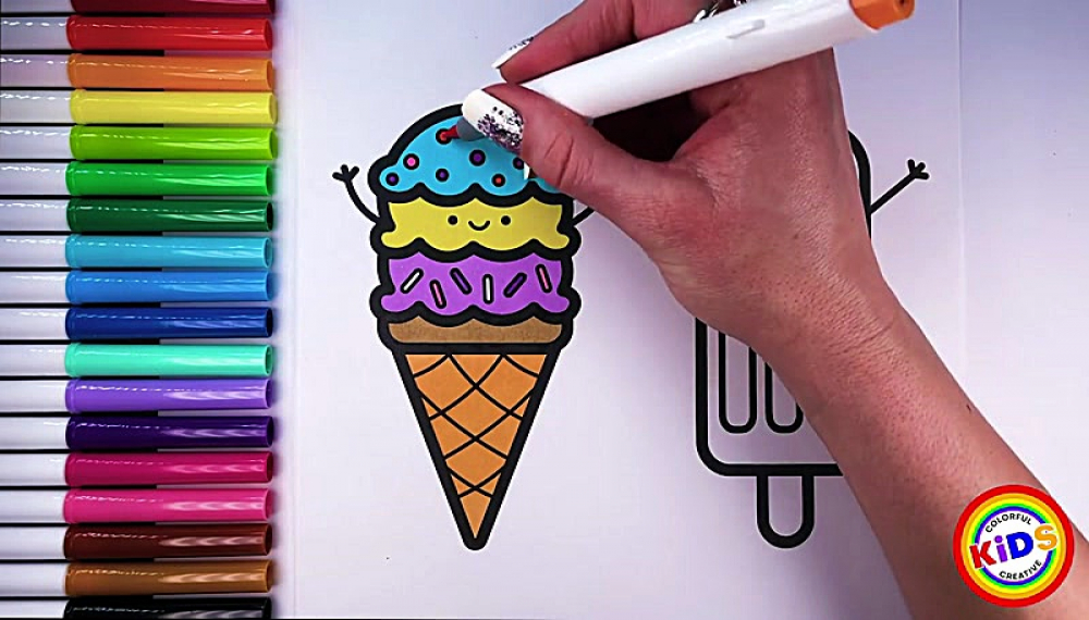 خلاقیت های رنگی کودکانه - فصل 1 قسمت 438