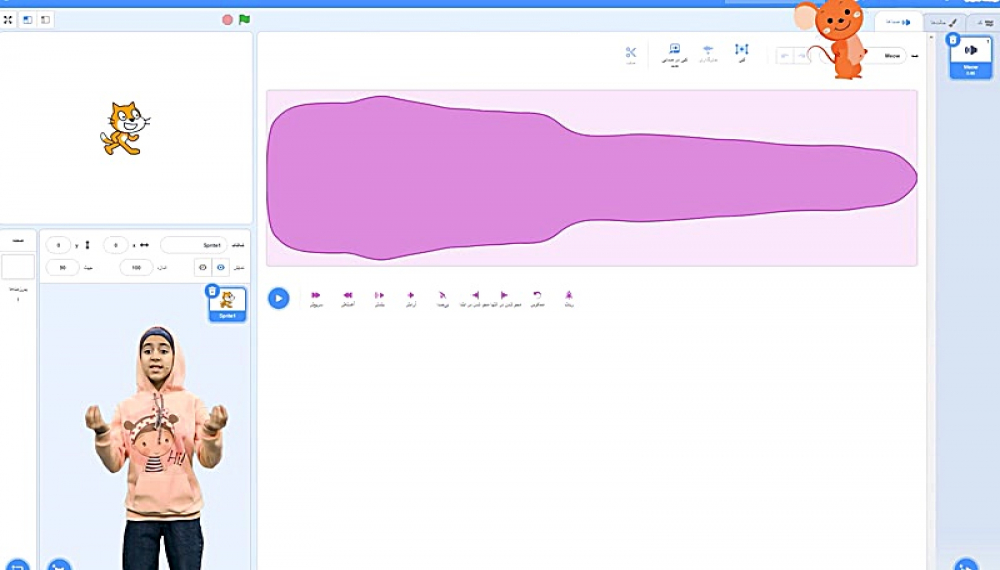 انیمیشن سازی کودکان با اسکرچ - فصل 1 قسمت 9