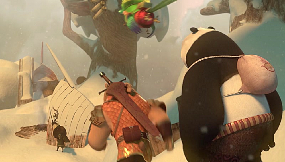 پاندای کونگ فو کار: شوالیه اژدها - فصل 3 قسمت 15