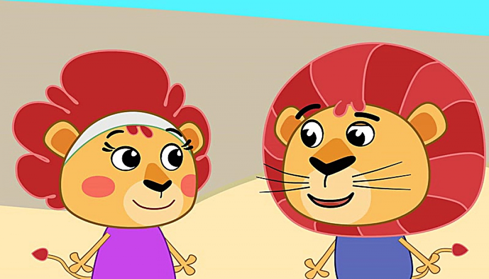 لئونا - بادبادک بازی