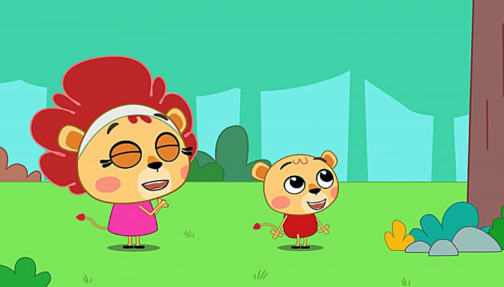 لئونا - بازی در یک روز گرم