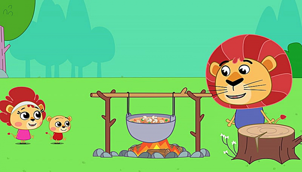 لئونا - مامان داره نقاشی می کشه