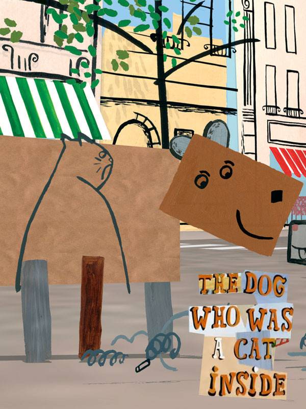 سگی که در درون گربه بود