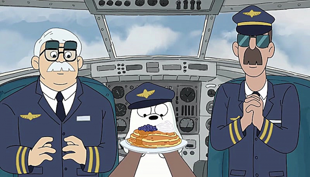 سه کله پوک ماجراجو - فصل 2 قسمت 15 : خرس های کودک در یک هواپیما