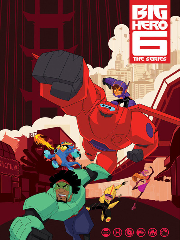 ۶ ابر قهرمان - فصل ۲ قسمت ۱