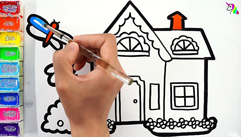 صفحات رنگ آمیزی تک شاخ - فصل 1 قسمت 5