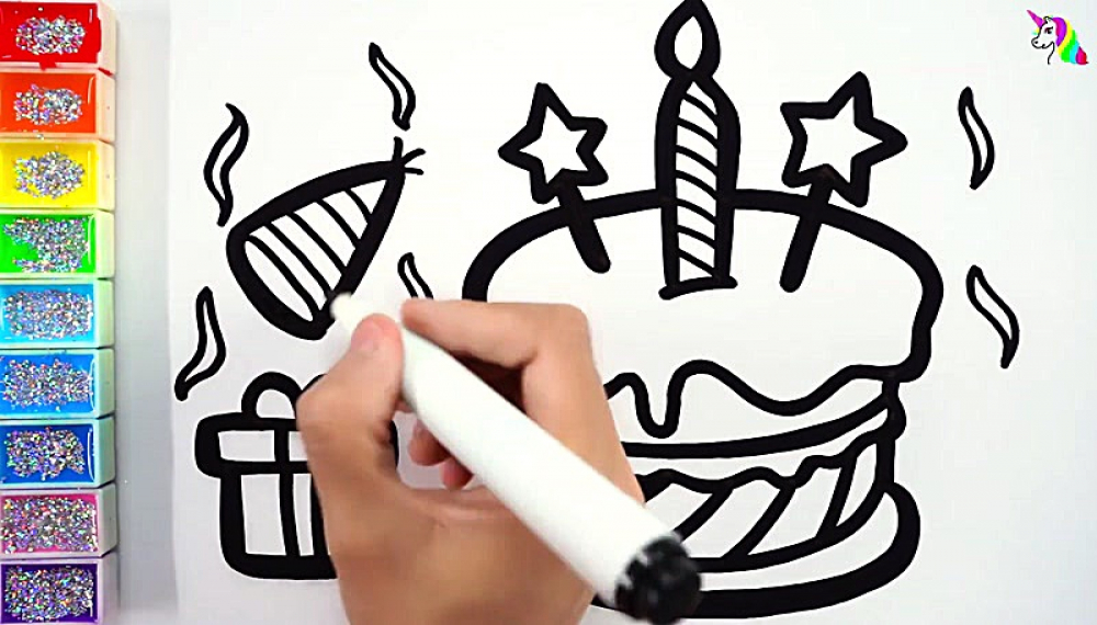 صفحات رنگ آمیزی تک شاخ - فصل 1 قسمت 9