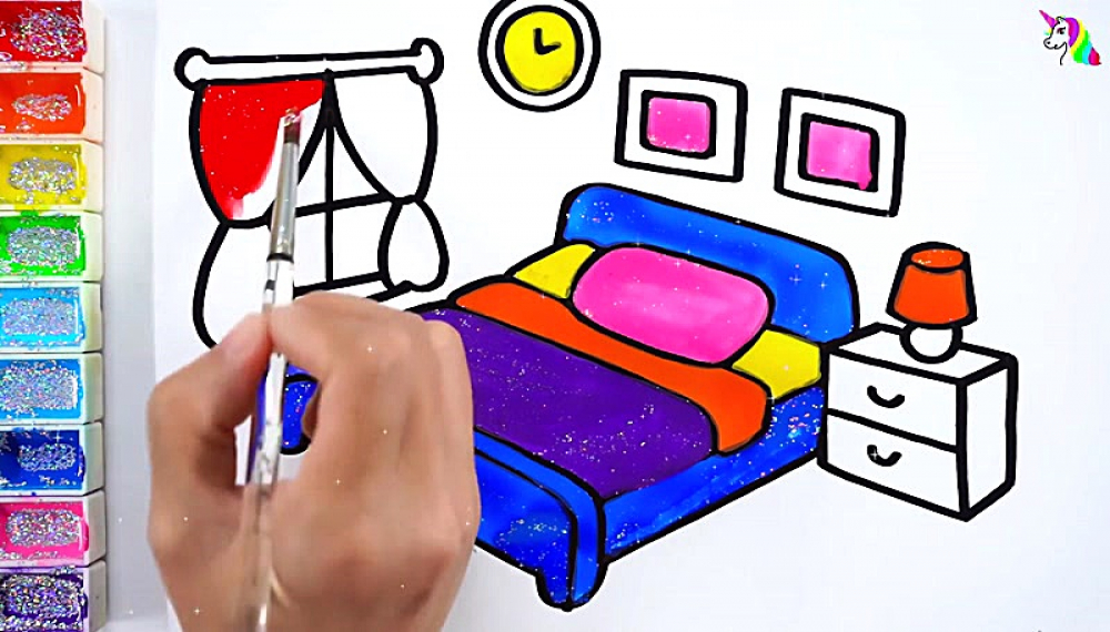 صفحات رنگ آمیزی تک شاخ - فصل 1 قسمت 11