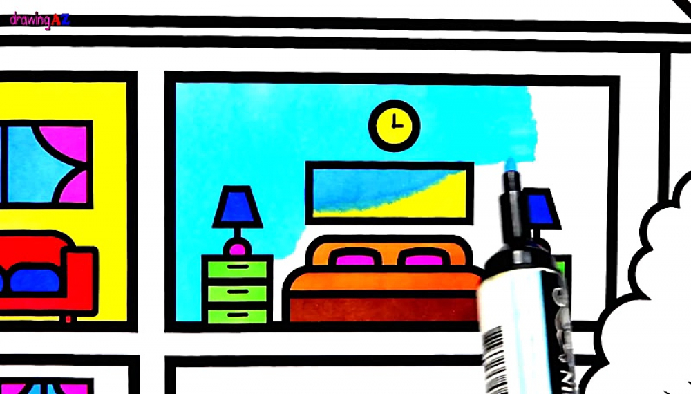 صفحات رنگ آمیزی تک شاخ - فصل 1 قسمت 18