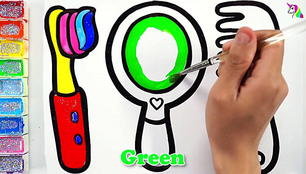 صفحات رنگ آمیزی تک شاخ - فصل 1 قسمت 36