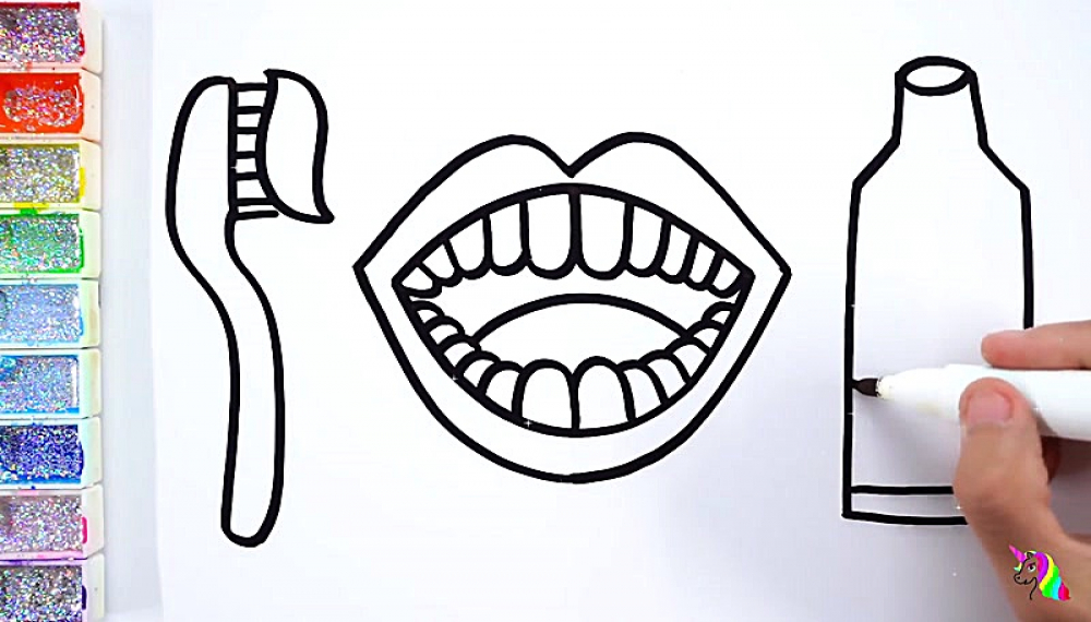 صفحات رنگ آمیزی تک شاخ - فصل 1 قسمت 54