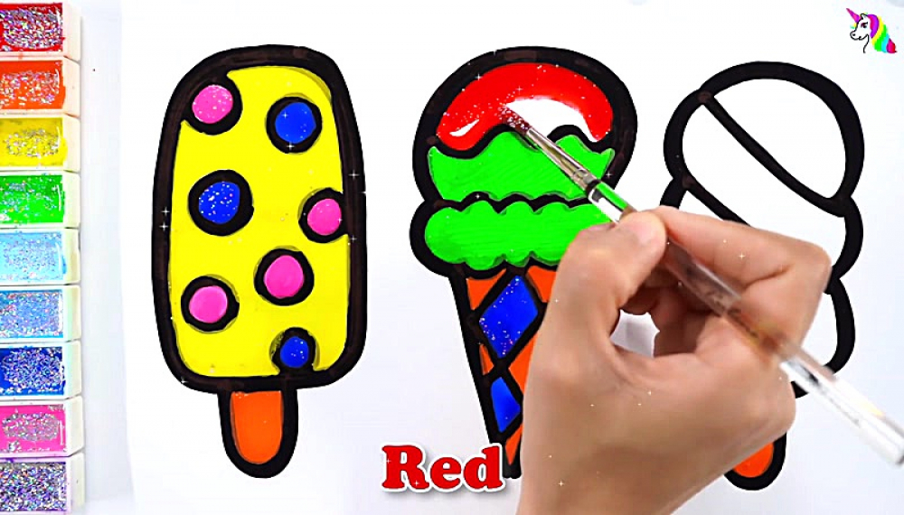 صفحات رنگ آمیزی تک شاخ - فصل 1 قسمت 56