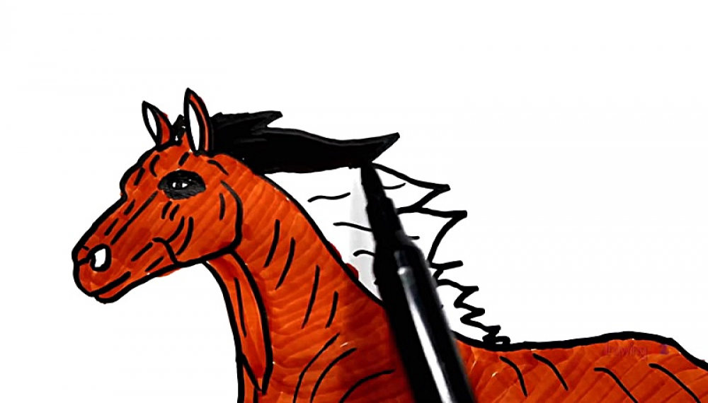 صفحات رنگ آمیزی تک شاخ - فصل 1 قسمت 58