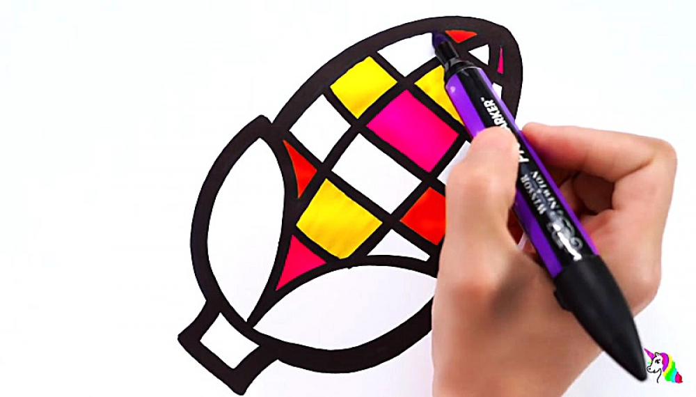 صفحات رنگ آمیزی تک شاخ - فصل 1 قسمت 60