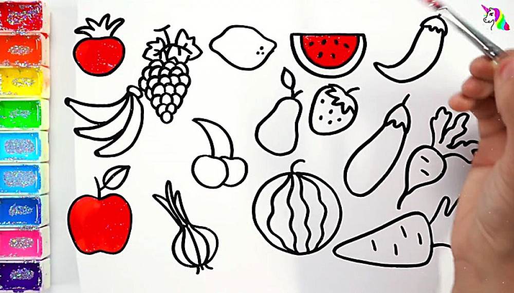 صفحات رنگ آمیزی تک شاخ - فصل 1 قسمت 92