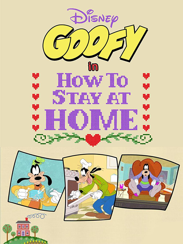 ارائه ای از دیزنی با حضور گوفی: چگونه در خانه بمانیم